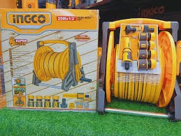 INGCO 1/2" x 20m Portable Hose Reel Set